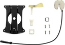 FLUSHMATE AP300503-PB Universal Handle Replacement Kit for 503, 503H & 503UH Series - LH or RH Polished Brass Handle Included, ADA Compliant, Quiet Operation, Ideal for Residential & Commercial Use