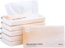 Car Tissue Refills 300 Sheets Facial Tissues Refills for Car Visor Tissue Holder, Travel Tissue Tubes Box Container Perfect Fit for Car Cup Holder