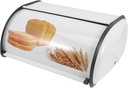VOSAREA Bread Storage Bin Kitchen Bread Box Lockable Lid for Daily Necessities