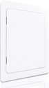 Morvat Access Panel 6x9 Inch for Drywall & Ceiling with Door, Heavy-Duty Durable ABS Plastic & Easy Install Access Box, Wall Hole Cover Plate for Plumbing & Electrical Cables & Wiring, White