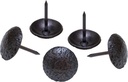 decotacks® Leather Upholstery Nails/Tacks 3/4" - 100 Pcs [Dark Antique Copper, French Natural] DX5918DAC-100