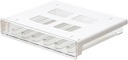 Coffee Pod Storage Rack Holder Fits Under Cabinets Holds 30 Capsules Keeps Pod Organization Neat and Accessible