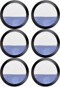 6 Pack Replacement Filters for Eureka RapidClean Pro Cordless Stick Vacuum Cleaner NEC180 NEC185 NEC186 NEC190