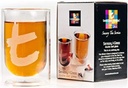 Dilmah, Double Walled Glass, Suitable for Hot or Cold Beverages, Perfect for Hot Tea, Iced Tea, Milk, Coffee, Shakes, Smoothies, Tea Cocktails or Tea Mocktails, 8oz Capacity, Pack of 2