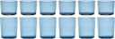 Oneida 895976 Stackables Blue Drinkware, Set Of 12