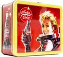Fallout Nuka-Cola Retro-Style Metal Lunchbox | Reusable Storage Tin Container