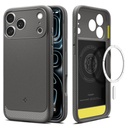 Spigen Rugged Armor MagFit Byla iPhone 17 / 18 Pro Max, Gray