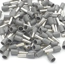 Rpi parduotuvė - 4 SQMM (E4009) Wire Ferrules Copper Connector, Viela Crapping Tool Kit, Izoliuotas kordas Pin End Terminal, Spalvotas pilka Pack 100 vnt