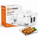 E-COSMOS ® Tofu Maker and Draining Mold, Nerūdijančio plieno Spring- Loaded Water Remover Tofu, Paneer & Greek Yogurt, BPA- Free Food- Safe Maker Firm & Extra Firm Tofu