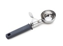 Clazkit Ice Cream Scoop ® 124; Push Button ® 124; Nerūdijančio plieno Ledo Cream Scoop su Ergonomine rankena - Sunkusis Duty, Rust- Atsparus desertas Scooper ® 124; Spalva gali būti Vary