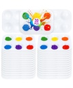 p. Pen- Plastikiniai Dažų paletė, 30 Pack, 6 Wells
