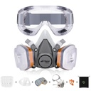 AirGearPro G- 500 daugkartinio naudojimo respiratoriaus kaukė su A1P2 garų ir dulkių filtrais