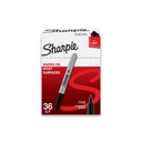Sharpie Nuolatiniai Žymekliai, Birių rinkinys, Bauda Patarimas Žymekliai, Plastikas, Mediena, Ir daugiau, Juoda, 36 Skaičiavimas