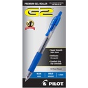 PILOT G2 Premium Gel tušinukai, Bold Point 1.0mm, Blue Ink, 12- Pack