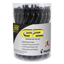 Pilotas G2 Premium Gel Roller Pen, įtraukiamasis ir užpildomas, Fine Point 0,7 mm, Black Ink, 36 Skaičiavimas