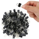 OWLKELA 120 Pack Binder Clips, 5 / 8 Rašalas, Juoda