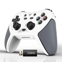EvoFox One S V2 Universal 3-Mode Belaidis žaidimų valdiklis, 1000Hz HallSense ™ Precision Joysticks, BT, 2.4GHz & Wired, Macros, Fast Type- C Charking, PC, Mobile, Android TV, PS4 & Console Žaidimų