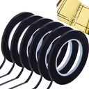 GoProver rinkinys 6 vnt. 3mm 1 / 8 colių žaibas plotis Grafinis, 108 Pėdos Ilgas per Roll