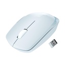 Zebonics Wireless Mouse, 2.4GHz, 3200 DPI, 3 mygtukai, Patogus ir ergonomiškas, USB Nano Imtuvas, Įjungtas / Išjungtas jungiklis, Power- Saving Mode, Dirba daugumoje Paviršiaus, skirtas Mac ® 124; Nešiojamas kompiuteris (Freego, Blue)