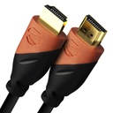 Zebonics HDMI 2.0 kabelis su ARC, 4K @ 60Hz UHD, 3 metrai, 18 Gbps sparčiojo duomenų perdavimo, 3D, ARC, CEC, 32 garso kanalai, Male-to-Vyras (HA3020A)