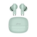 pTron Bassbuds Encore in- Ausų TWS Ausų Budeliai w / 50 valandų Playtime, Custom EQ, Mobilus App, 13mm Vairuotojai, Pristine Garso, BTv6.0 ausinės, Touch Control, Balso asistentas, Tipas C Įkrovimas & IPX4 (Meadow)