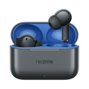 realizme Buds T200 True Wireless Earbuds with Hi- Res Audio, 12.4mm Dynamic Bass Drivers, 32 dB ANC, Quad Mic, 45ms Latency, Upto 50 valandų Playback, Fast Charge, IP55 Vardinis, BT 5.4 (Mistic Grey)