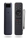 Silikoninė LG TV Nuotolinis viršelis Byla suderinama su 2025 ir aukščiau modelis - LG Nuotolinis viršelis MR25GA Visas Wrap - Juodas