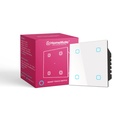 HomeMate Wi- Fi Smart 4 Gang Touch Switch Switch Switch (White, Pack of 1)
