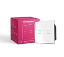 HomeMate ® WiFi + BLE 2-Way 2 Gang Touch Switch