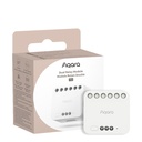 Aqara Dual Relay modulis T2, reikalauja neutrali linija ir Aqara Zigbee3.0 Hub