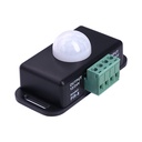 Protium 12V 24V PIR jutiklis LED Dimmer perjungiklis Judesio laikmačio funkcija, PIR valdiklis LED Strip Tape Lights