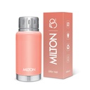 Milton Elfin 160 Thermosteel Water Butelis 160 ml, 24 Hr Hot and Cold I Leak Exhibition Lid, ISI Certified I Dulkių izoliuotas I biuro, Gym, Mokykla I Peach