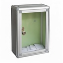 oddpod ™ Daugiafunkcinis Wall- Montavimo Laiškas Box / Siūlymas Box / Skundas Box / Ballot Box / Donation Box su Lock- Skaidrus
