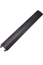 ABS PRAMONĖ Sunkiosios Duty Guminis kabelis Apsauginis siurblys / Hump Greitis Breaker Sunkių Duty Žarnos kabelio apsauginis dangtelis Wires Concealer Floor Cord Cover Cord Protector Black (mažas)