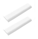 RKPM HOMES kabelis Protector I Concealer Cord Cover I Self- Lipni sienos Mount Dažoma kabelis valdymas Home, Biuro, Sandėlis Aš lengvai atlenkiamas & Atvira I Raceway, kad paslėpti Wires (Paketas 1, Balta)
