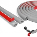 Serplex 6,6FT Cable Sleeve, Grindų vielinis viršelis, savaime lipnus raštas