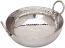 KC Sandwich Apatinė sunkioji rankena Nerūdijančio plieno korpuso (Kadhai Cookware (1500 ML)