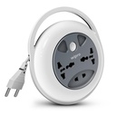 Wipro North West Flex Box Extension Cord su 2 Universal 3 Pin Socket & 1 Vienetai iš 2 Pin Sockets, su Master Switch & Indicator ® 124; 5 mtr Long Copper Wire ® 124; Power Strip for Home, Office Bendrijoje