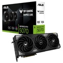 ASUS TUF Žaidimų GeForce RTX 5070 12GB GDDR7 OC Edition Žaidimų Graphics Card (PCIe 5.0, HDMI / DP 2.1, 3.125- lizdas, Military-Grade Komponentai, Apsauginių PCB Coating, axial- tech Fans)