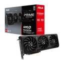 ASUS Prime Radeon RX 9060 XT 16GB GDDR6 OC Edition Graphics Card (PCie 5.0, HDMI / DP 2.1, 2.5- žaidimų automatai Design, axial- tech fans, Dual Ball Ventiliatoriai, Dual BIOS, GPU Guard)