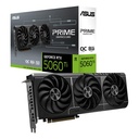 ASUS Prime GeForce RTX 5060 Ti 8GB GDDR7 OC Edition Žaidimų Graphics Card (Nvidia GeForce RTX5060Ti DLSS 4, 2.5- Slot Design, PCIe 5.0, 3X DisplayPort 2.1b, 1x HDMI 2.1b, PRIME- RTX5060TI- O8G)