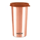 MILTON Copper Tumbler su Lid, 480ml, 100% Pure vario, BPA Free, Lakštų įrodymas, Biuras, Padidina imunitetą, Palaiko Digestive & Kepenų sveikata, Ayurveda Inspired