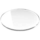 Royals Round Acrylic Transparent Base for Cake (10inch-1pc) | Cake Boards, Reusable Cake Circles Cake Base | Cake Base Plate | Cake Pizza Circle Scalloped | Cake Disc |