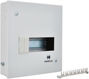 Havells Utility DB SPN SD QVE RG 8W Metalinių atskirų durų platinimo valdyba (Pilka)