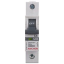 Panasonic UNO 6 Amp Single Pole C Curve MCB ® 124; ISI Marked Single Pole 6A Miniatiūrinis Grandinės Breaker (98001)