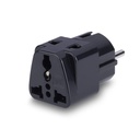 MX Universal Europe Travel Adapter – 2/3 Pin Type E/F Schuko Plug Converter 13A 250V, International EU Power Socket for Germany, France, Spain, Mobile & Laptop Chargers