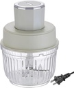 Electric Meat Grinder, 2.5L Food Processor, 300W Motor, Glass & Plastic Build, Ideal for Meat and Vegetables, Us Plug Included