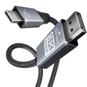 BENFEI USB-C to DisplayPort 6 Feet Cable(4K@60Hz 2K@144Hz), USB Type-C to DisplayPort Cable [Thunderbolt 3/4 Compatible] with iPhone 15 Pro/Max, MacBook Pro/Air 2023, iPad Pro, iMac, S23, XPS 17