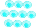 10pcs Plastic Rice Bowl Sink Wide Collander Vegetable Chopper Kitchen Basket Bread Basket Rice Dish Racks with Drain Board Salad Bowl Fruit Food Produce