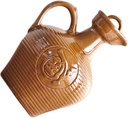 Garneck Jade Wine Kettle Ceramic Wine Container Tapered Spout Leakproof Lid for Bar Home Hotel
